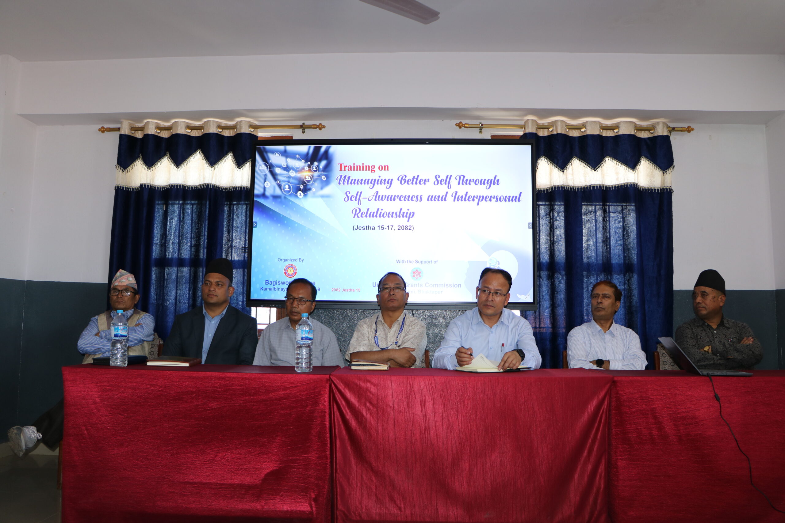 वागीश्वरी कलेजमा क्षमता अभिवृद्धिबारे ३ दिने तालिम सुरु