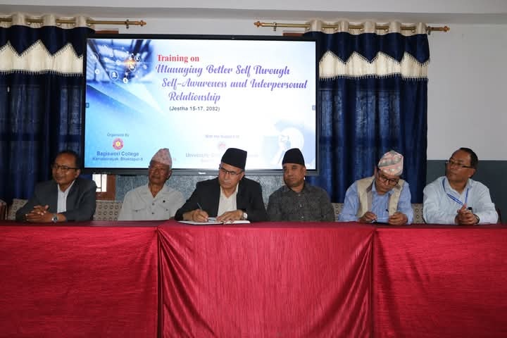 क्षमता अभिवृद्धिबारे तीनदिने तालिम सम्पन्न